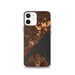 Custom Duluth Minnesota Map iPhone 12 Phone Case in Ember