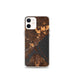Custom Duluth Minnesota Map iPhone 12 mini Phone Case in Ember