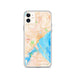 Custom Duluth Minnesota Map Phone Case in Watercolor