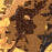 Dundee Oregon Map Print in Ember Style Zoomed In Close Up Showing Details