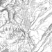 Durango Colorado Map Print in Classic Style Zoomed In Close Up Showing Details