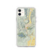 Custom Durango Colorado Map Phone Case in Woodblock