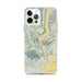 Custom Durango Colorado Map iPhone 12 Pro Max Phone Case in Woodblock