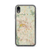 Custom Durham North Carolina Map Phone Case in Woodblock