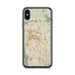 Custom Durham North Carolina Map Phone Case in Woodblock