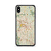 Custom Durham North Carolina Map Phone Case in Woodblock