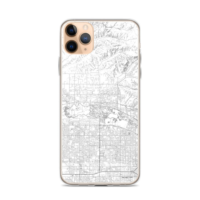 Custom Eagle Idaho Map Phone Case in Classic