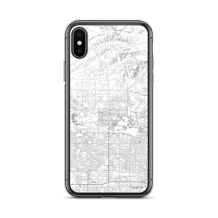 Custom Eagle Idaho Map Phone Case in Classic