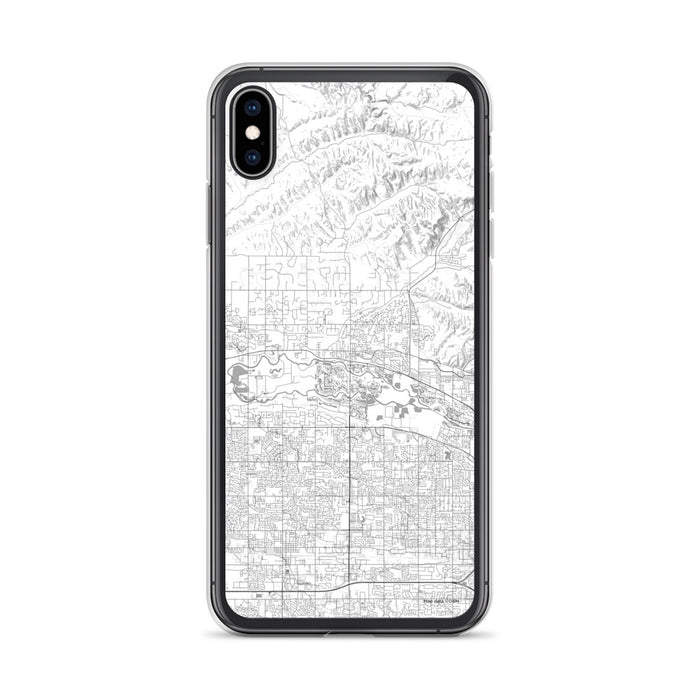 Custom Eagle Idaho Map Phone Case in Classic