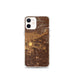 Custom Eagle Idaho Map iPhone 12 mini Phone Case in Ember
