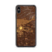 Custom Eagle Idaho Map Phone Case in Ember