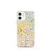 Custom Eagle Idaho Map iPhone 12 mini Phone Case in Woodblock