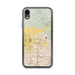 Custom Eagle Idaho Map Phone Case in Woodblock