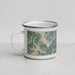 Left View Custom Easton Maryland Map Enamel Mug in Afternoon