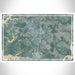 Easton Maryland Map Print Landscape Orientation in Afternoon Style With Shaded Background