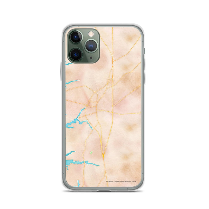 Custom Easton Maryland Map Phone Case in Watercolor