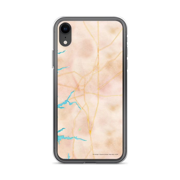Custom Easton Maryland Map Phone Case in Watercolor