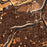 Easton Pennsylvania Map Print in Ember Style Zoomed In Close Up Showing Details