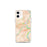 Custom Easton Pennsylvania Map iPhone 12 mini Phone Case in Watercolor