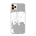Custom Eastsound Washington Map Phone Case in Classic