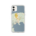 Custom Eastsound Washington Map Phone Case in Woodblock