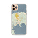 Custom Eastsound Washington Map Phone Case in Woodblock