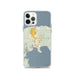Custom Eastsound Washington Map Phone Case in Woodblock