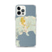 Custom Eastsound Washington Map Phone Case in Woodblock