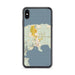 Custom Eastsound Washington Map Phone Case in Woodblock