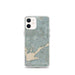 Custom iPhone 12 mini Eastvale California Map Phone Case in Afternoon