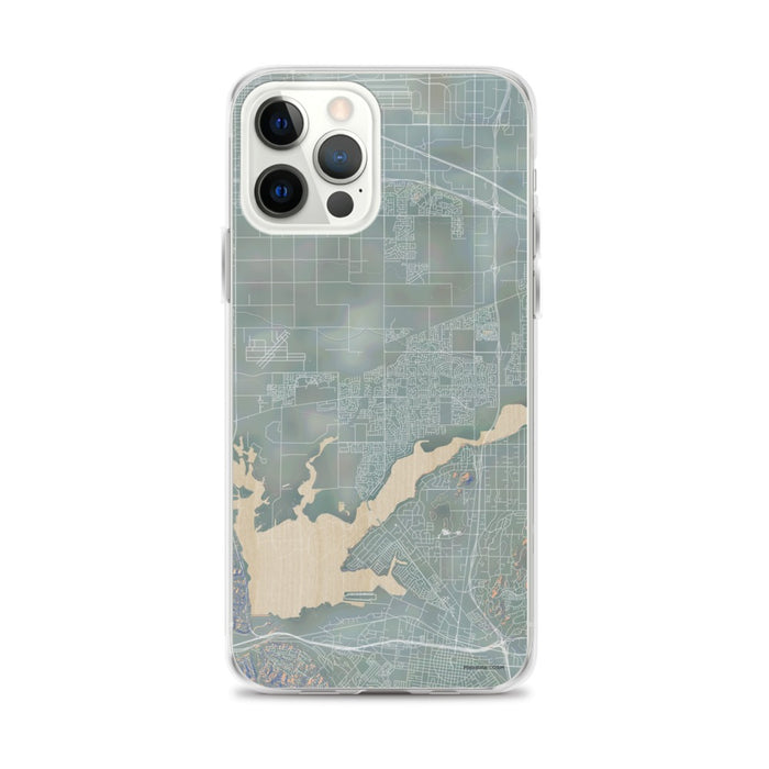 Custom iPhone 12 Pro Max Eastvale California Map Phone Case in Afternoon