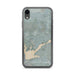Custom iPhone XR Eastvale California Map Phone Case in Afternoon