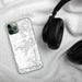 Custom Eastvale California Map Phone Case in Classic on Table with Black Headphones