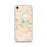 Custom Eau Claire Wisconsin Map iPhone SE Phone Case in Watercolor