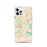 Custom Eden Prairie Minnesota Map iPhone 12 Pro Phone Case in Watercolor