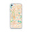 Custom Eden Prairie Minnesota Map iPhone SE Phone Case in Watercolor