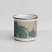 Front View Custom Edgartown Massachusetts Map Enamel Mug in Afternoon