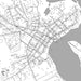 Edgartown Massachusetts Map Print in Classic Style Zoomed In Close Up Showing Details