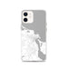Custom iPhone 12 Edgartown Massachusetts Map Phone Case in Classic