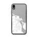 Custom iPhone XR Edgartown Massachusetts Map Phone Case in Classic