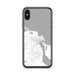 Custom iPhone X/XS Edgartown Massachusetts Map Phone Case in Classic
