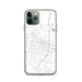 Custom Edinburg Texas Map Phone Case in Classic