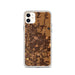 Custom Edinburg Texas Map Phone Case in Ember