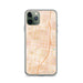 Custom Edinburg Texas Map Phone Case in Watercolor