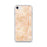Custom Edinburg Texas Map iPhone SE Phone Case in Watercolor