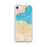 Custom Edinburgh Scotland Map iPhone SE Phone Case in Watercolor