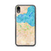 Custom Edinburgh Scotland Map Phone Case in Watercolor