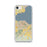 Custom Edinburgh Scotland Map iPhone SE Phone Case in Woodblock