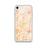 Custom Edmond Oklahoma Map iPhone SE Phone Case in Watercolor