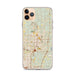 Custom Edmond Oklahoma Map Phone Case in Woodblock